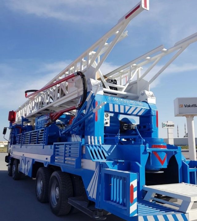 ACAR KARDESLER SONDAJ Drilling RIG, Turkish Made (1000-1200 Drilling Depth)
